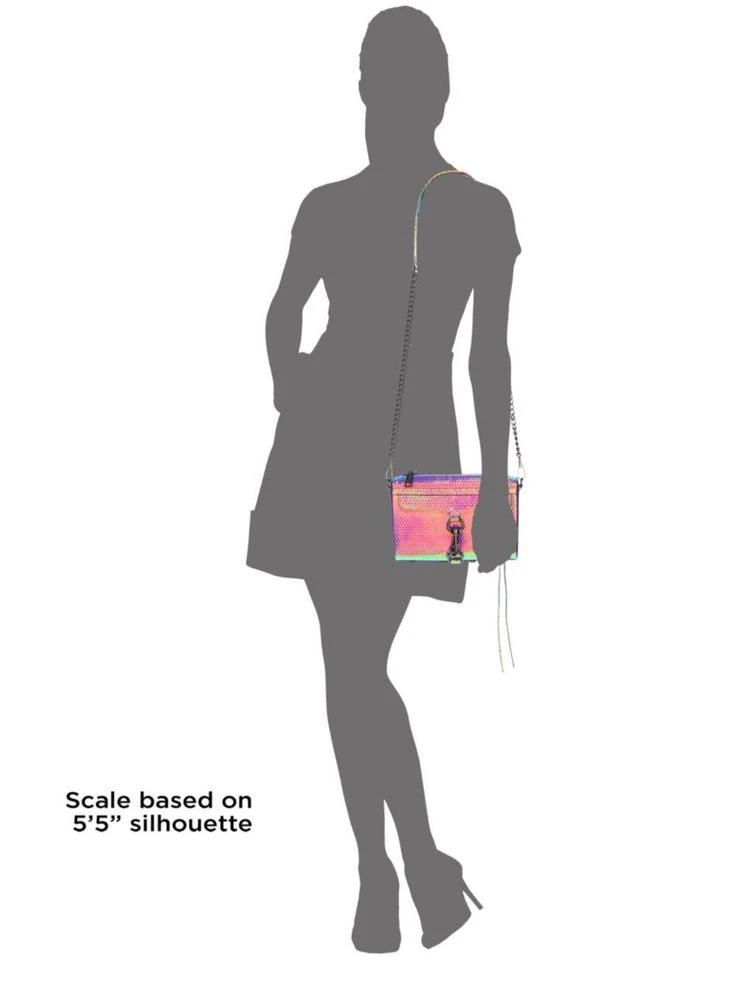 商品Rebecca Minkoff|Mac 金属感真皮斜跨包,价格¥1023,第3张图片详细描述