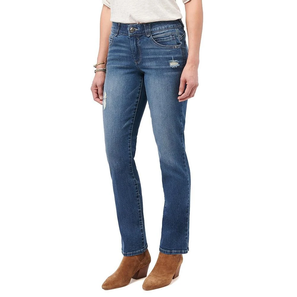 商品Democracy|Women's "Ab"Solution High Rise Straight Leg Jeans,价格¥582,第3张图片详细描述