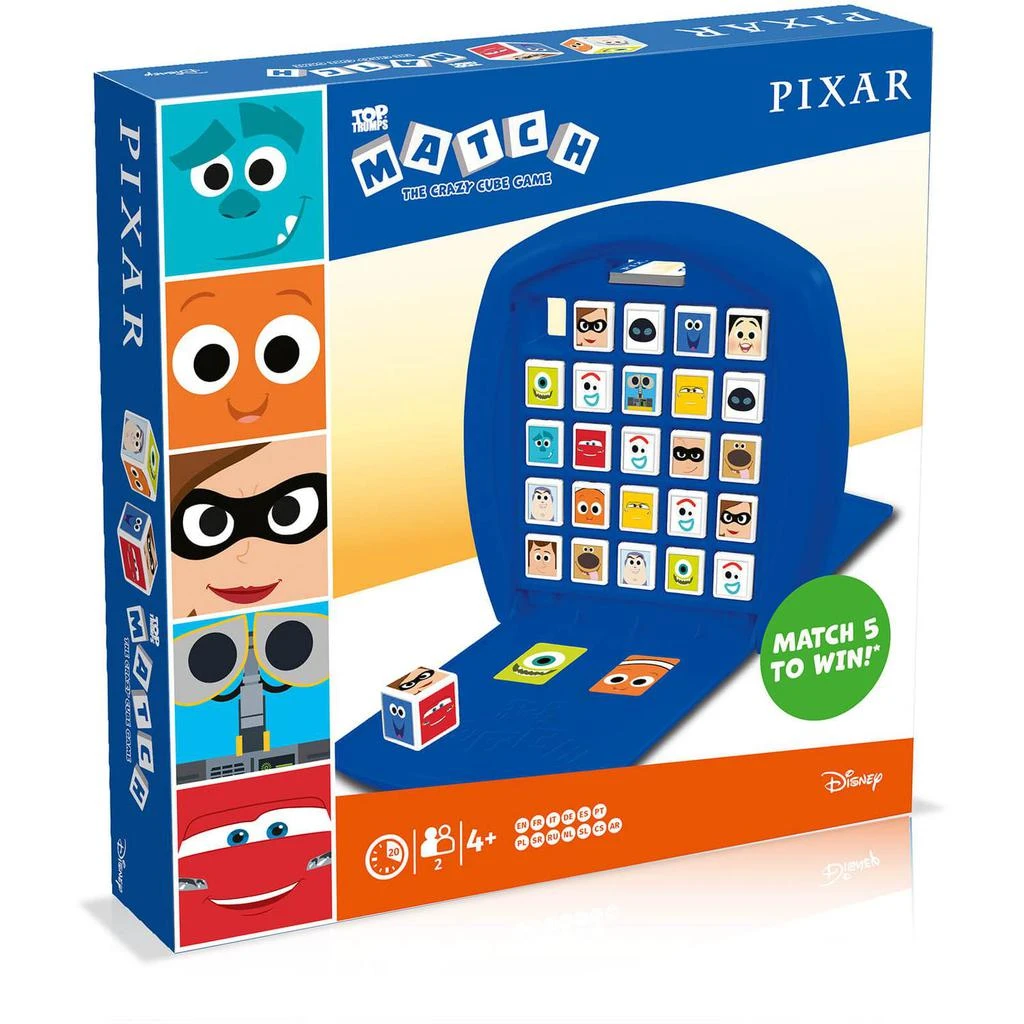 商品The Hut|Pixar Top Trumps Match Board Game,价格¥176,第1张图片