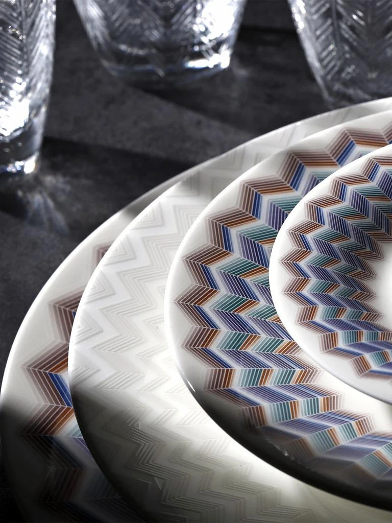 商品Missoni|Zig Zag Jarris Set Of 6 Dessert Plates,价格¥4525,第1张图片