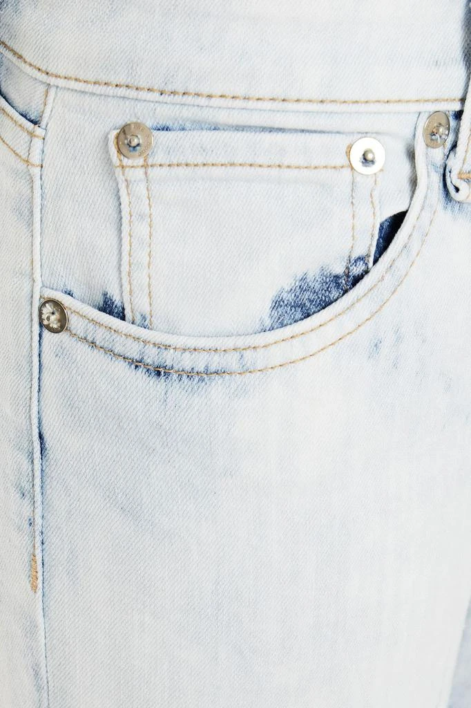 商品Rag & Bone|Cate cropped bleached mid-rise skinny jeans,价格¥293,第2张图片详细描述