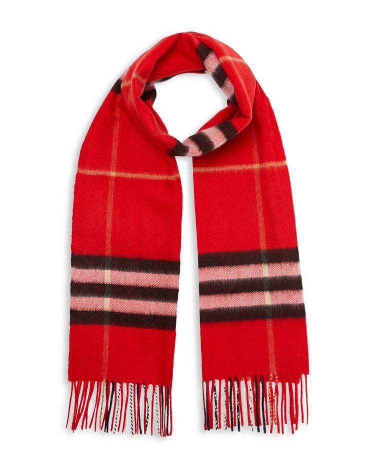 商品Burberry|The Classic Check Cashmere Scarf,价格¥3209,第1张图片