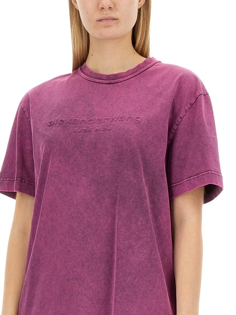 商品Alexander Wang|Alexander Wang Crewneck Short-Sleeved T-Shirt,价格¥1804,第3张图片详细描述