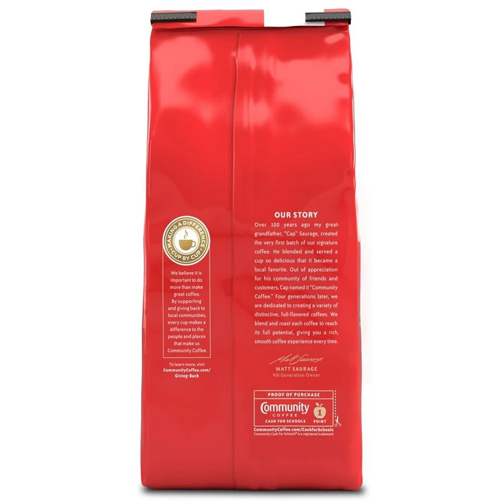 商品Community Coffee|5 Star Hotel Blend Medium Roast Premium Ground Coffee, 12 Oz - 6 Pack,价格¥463,第5张图片详细描述