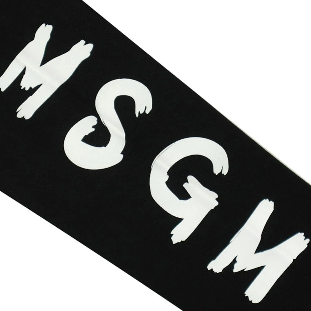 商品MSGM|Black Vertical Logo Leggings,价格¥150,第3张图片详细描述