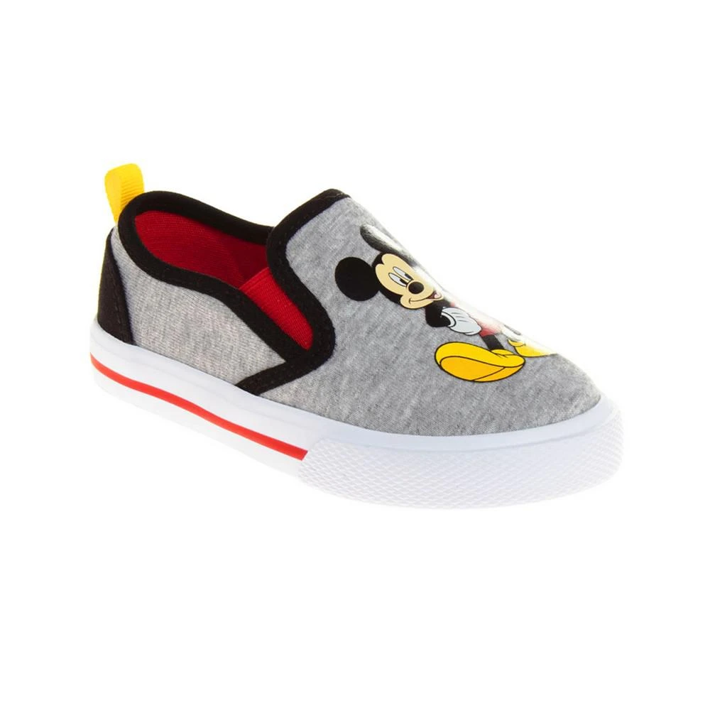 商品Disney|Little Boys Mickey Mouse Slip On Canvas Sneakers,价格¥256,第1张图片
