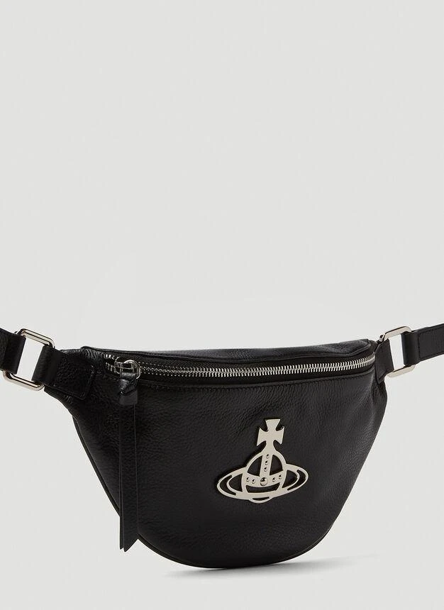 商品Vivienne Westwood|Hilda Small Belt Bag in Black,价格¥2071,第2张图片详细描述