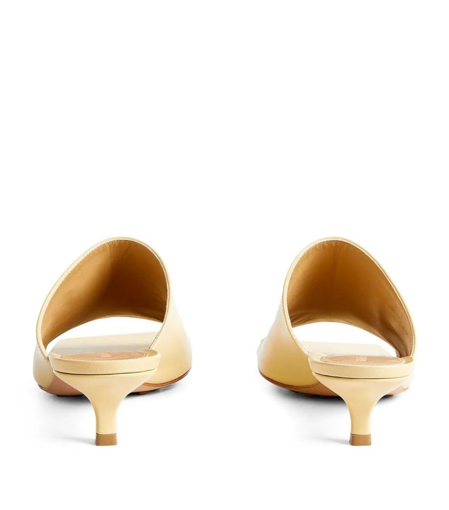 商品Bottega Veneta|Leather Stretch Mules 40,价格¥7270,第4张图片详细描述