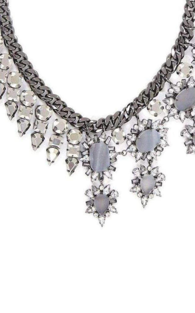 商品BCBG|Half Gemstone Spiked Necklace,价格¥1040,第3张图片详细描述