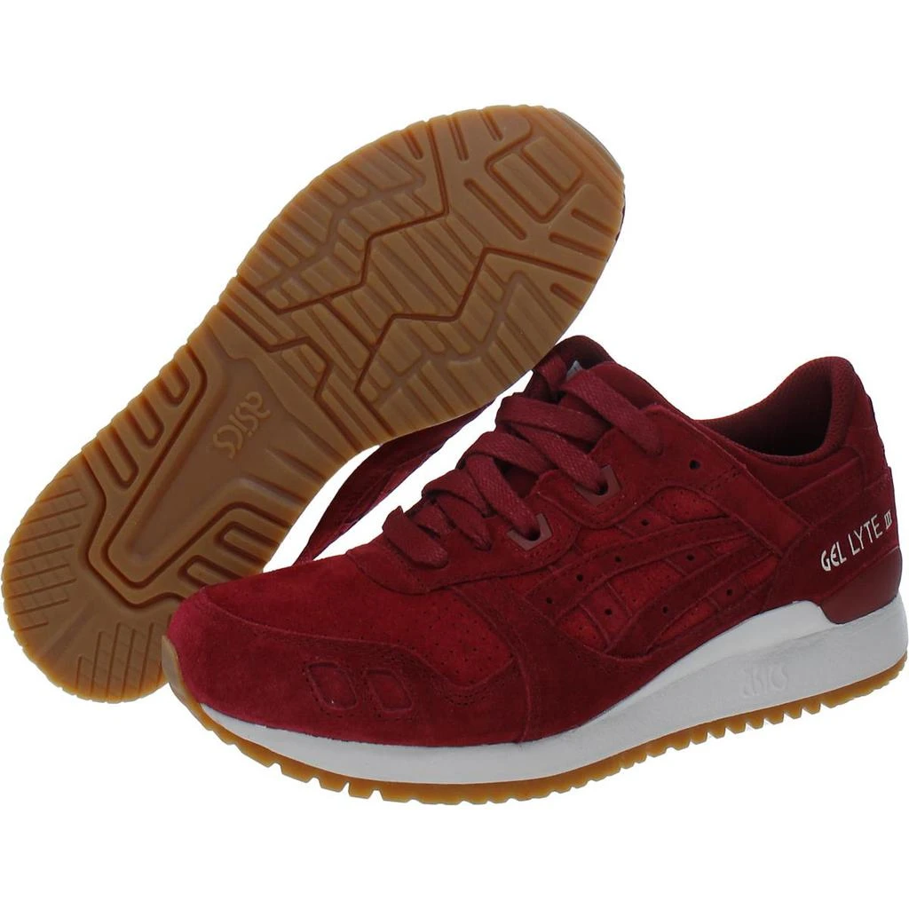 商品Asics|Gel Lyte III Mens Suede Fitness Running Shoes,价格¥413,第2张图片详细描述