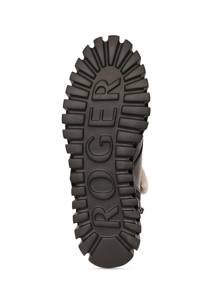商品Roger Vivier|35mm Viv Go-thick Shearling Boots,价格¥13493,第7张图片详细描述