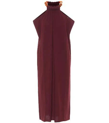 商品Jil Sander|羊毛和羊绒挂脖连衣裙,价格¥6550,第1张图片
