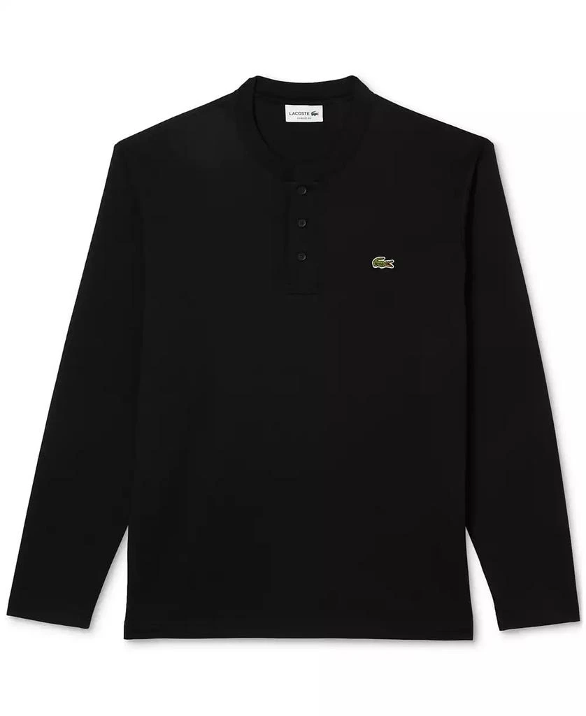 商品Lacoste|Men's Long-Sleeve Henley T-Shirt,价格¥380,第1张图片