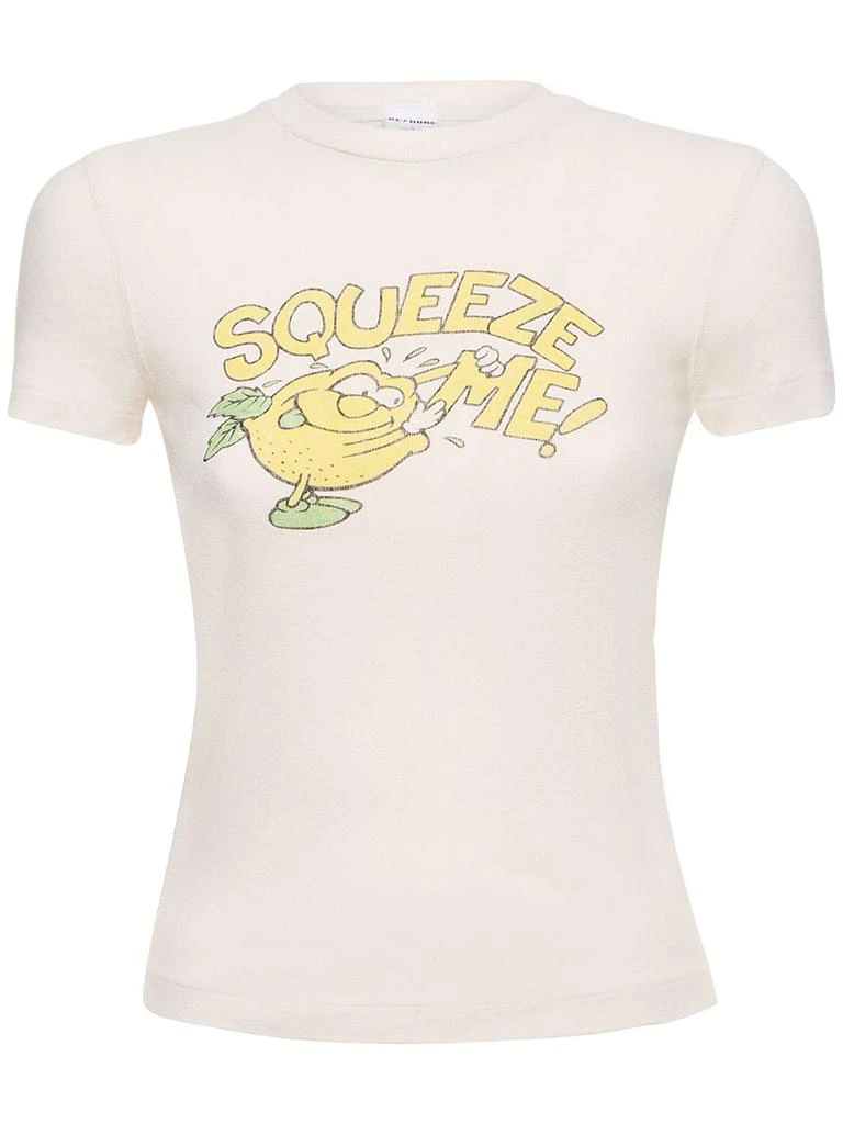 商品Re/Done|90s Baby Squeeze Me Cotton T-shirt,价格¥880,第1张图片