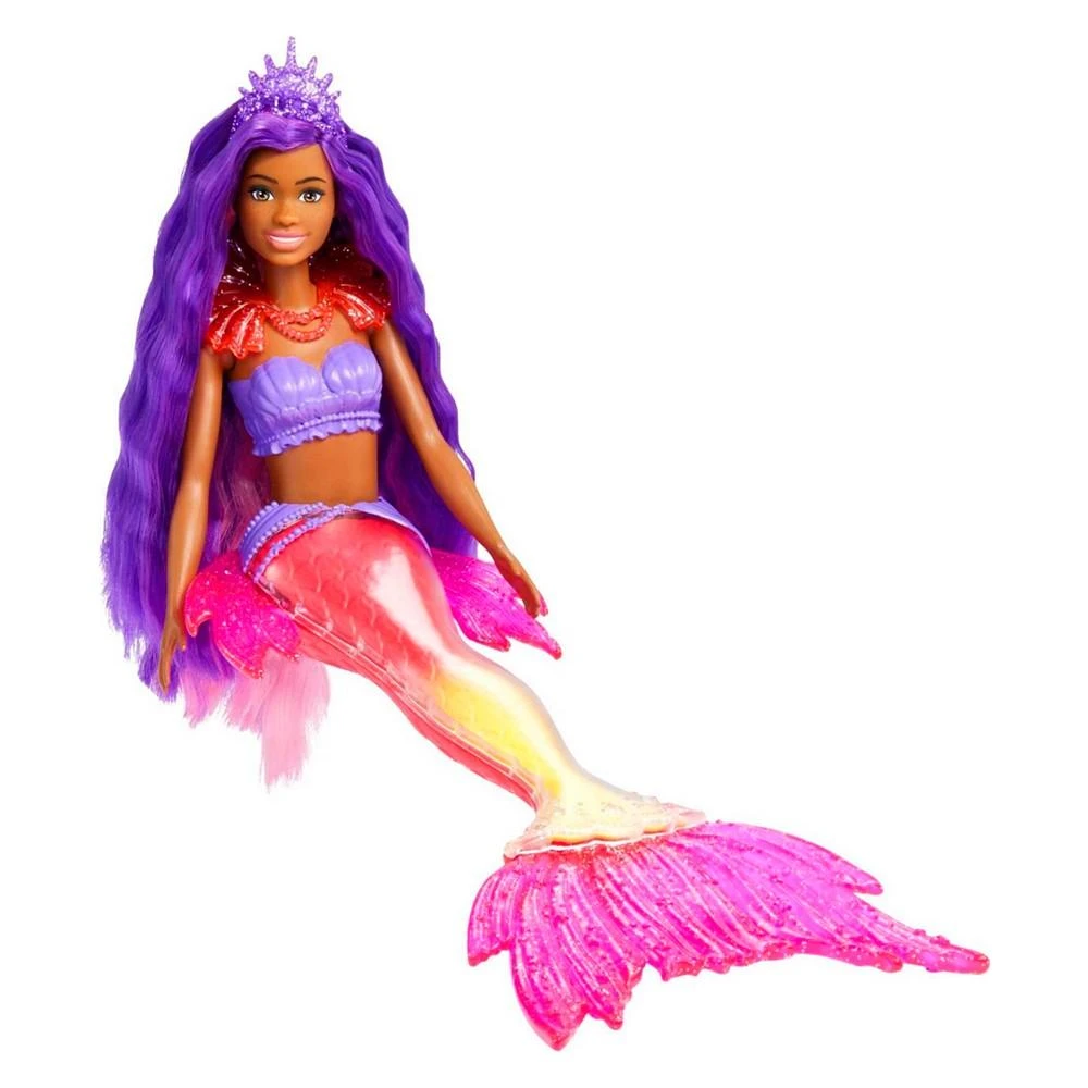 商品Barbie|Mermaid "Brooklyn" Doll with Pet and Accessories,价格¥172,第2张图片详细描述