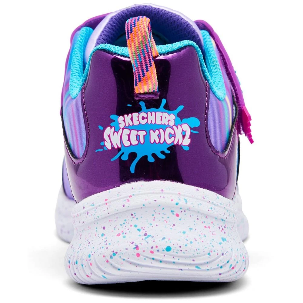 商品SKECHERS|Little Girls’ Jumpsters - Sweet Kickz Scented Stay-Put Closure Casual Sneakers from Finish Line,价格¥150,第4张图片详细描述