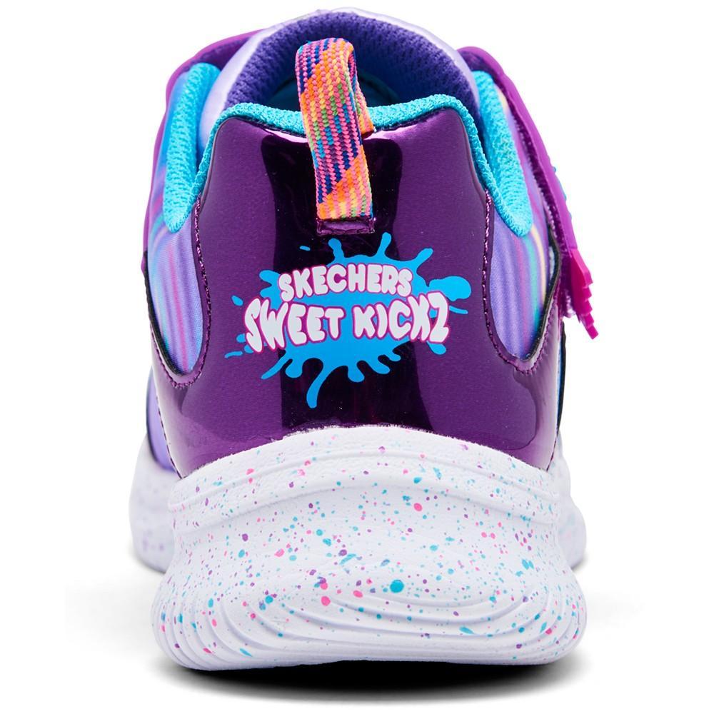 商品SKECHERS|Little Girls’ Jumpsters - Sweet Kickz Scented Stay-Put Closure Casual Sneakers from Finish Line,价格¥330,第6张图片详细描述