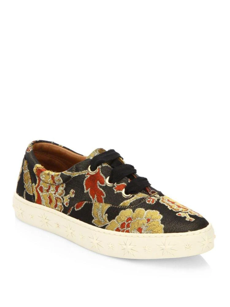 商品Aquazzura|Crosby Floral Sneakers,价格¥1407,第1张图片