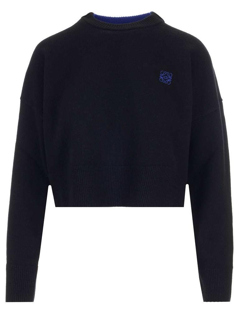 商品Loewe|Loewe Women's  Black Wool Sweater,价格¥3642,第1张图片