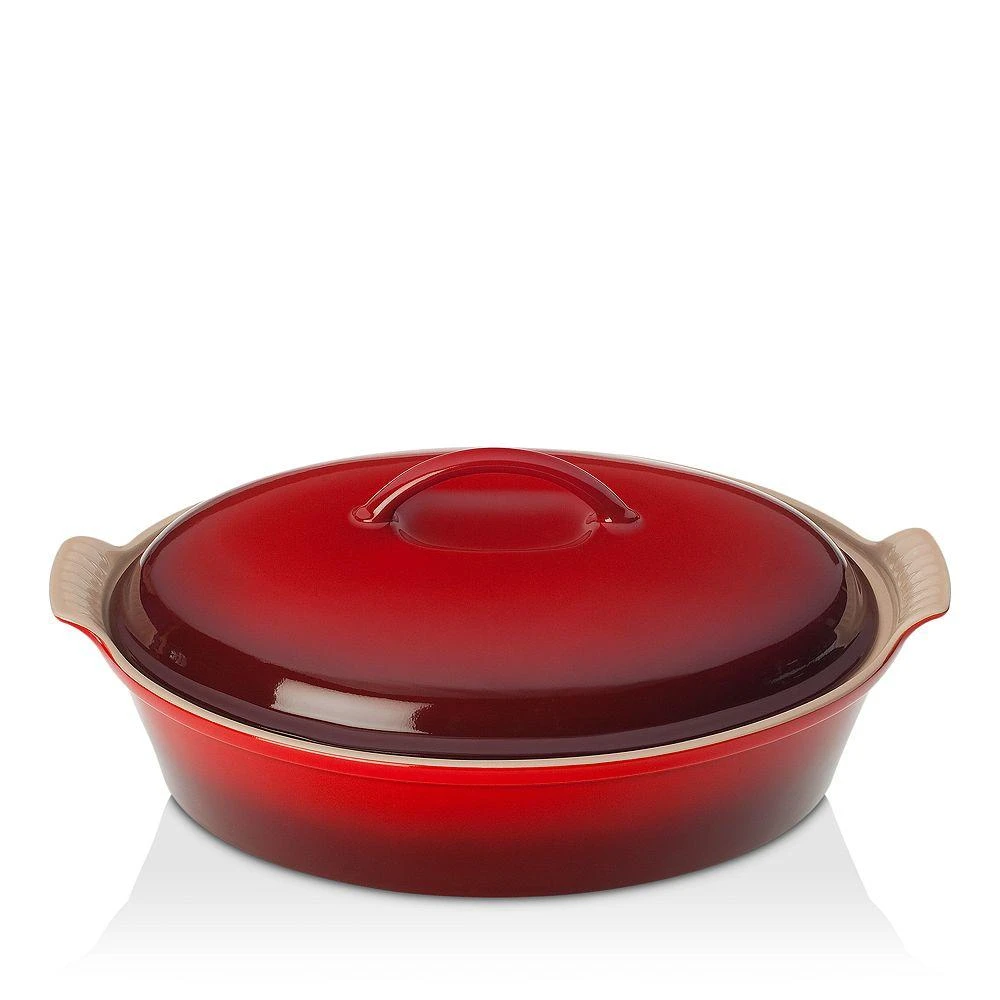 商品Le Creuset|4-Quart Heritage Covered Oval Casserole,价格¥963,第1张图片