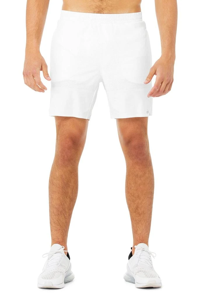 商品Alo|7" Traction Short - White,价格¥735,第1张图片