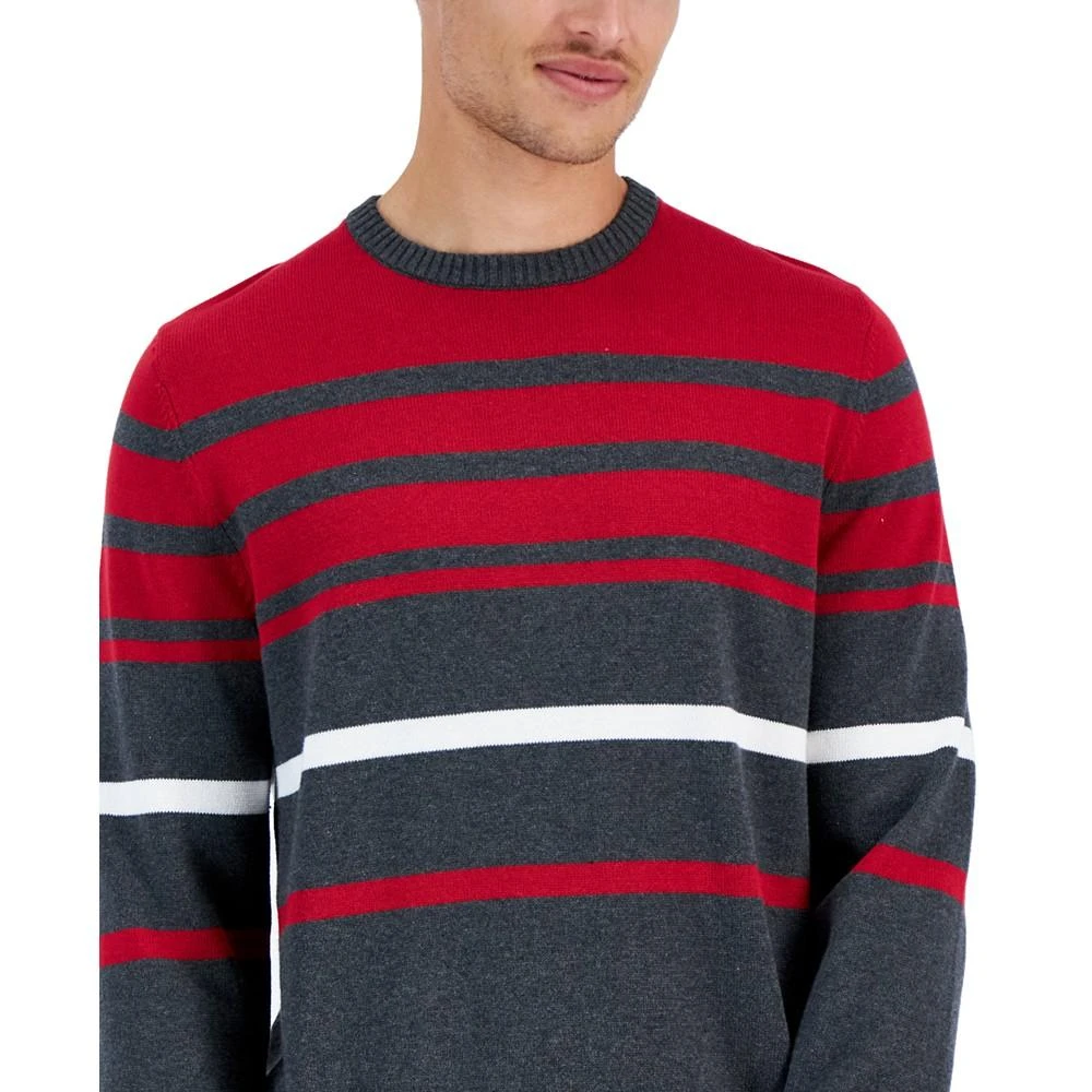 商品Club Room|Men's Vary Striped Sweater, Created for Macy's,价格¥148,第3张图片详细描述