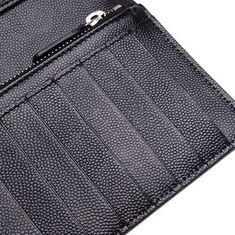 YSL 圣罗兰 男士牛皮长款对折钱包 396308-BTY0N-1000 商品