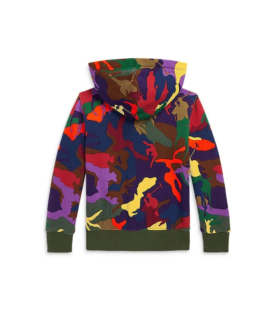 商品Ralph Lauren|Boys' Big Pony Camo Fleece Hoodie - Big Kid,价格¥395,第3张图片详细描述