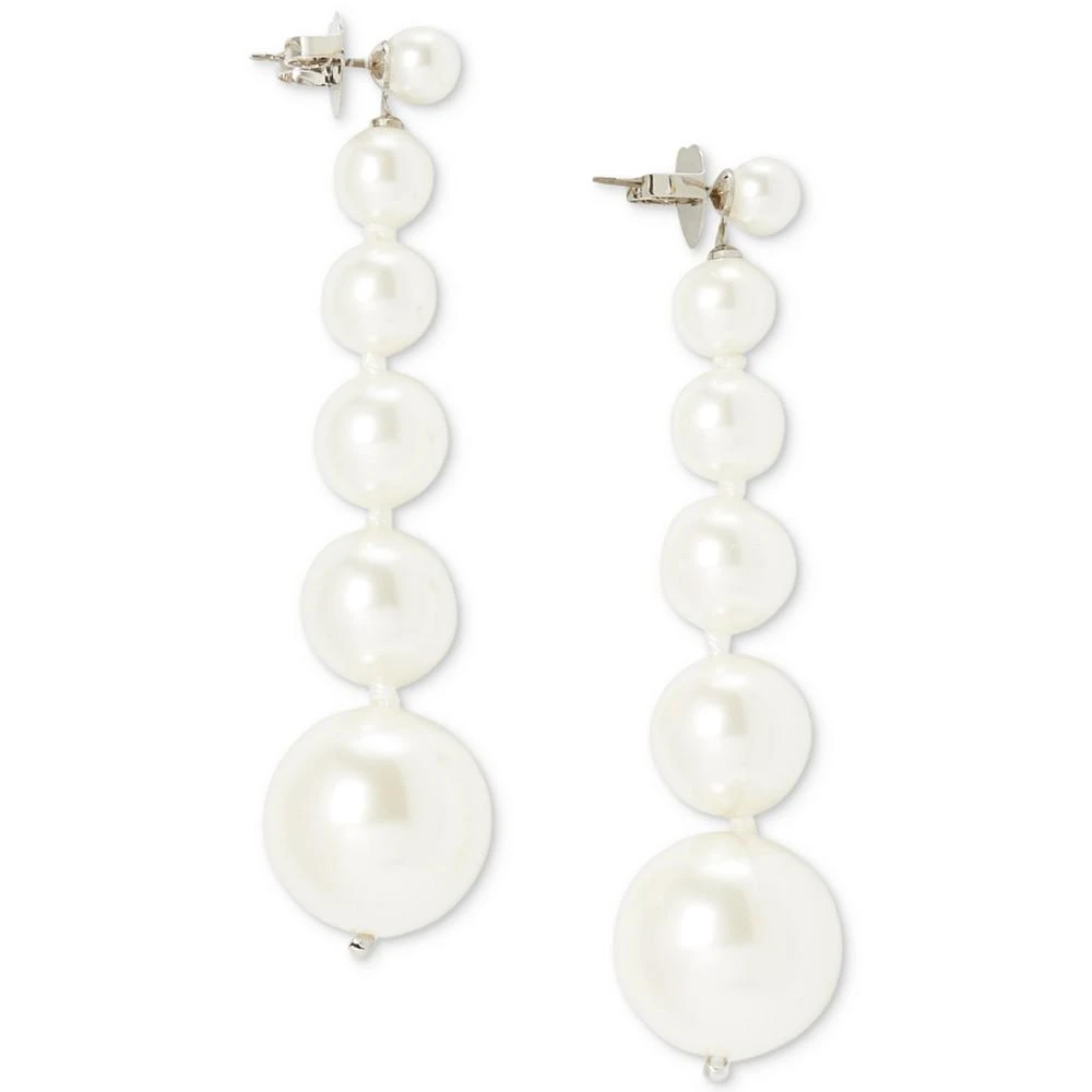 商品Kate Spade|Gold-Tone Graduated Imitation Pearl Drop Earrings,价格¥497,第1张图片