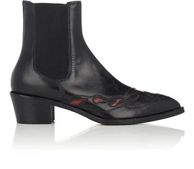 商品Dries Van Noten|Western-Inspired Leather Chelsea Boots,价格¥3712,第1张图片