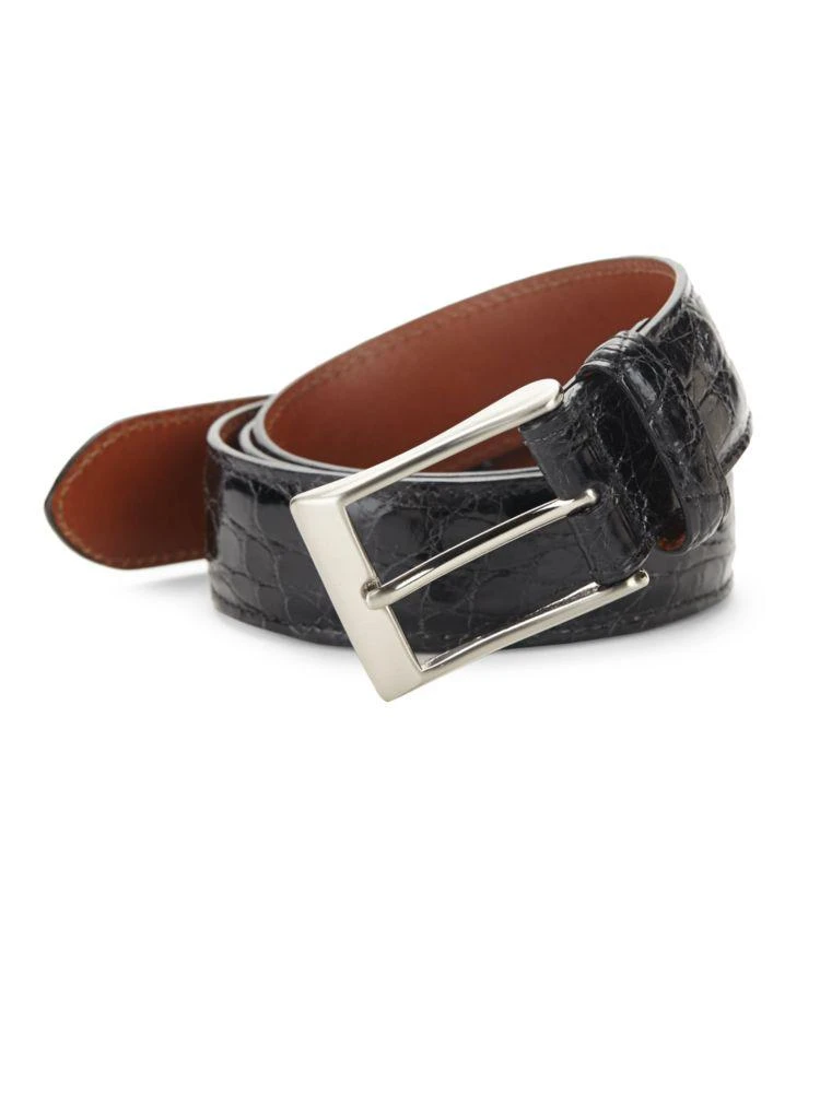商品Saks Fifth Avenue|Genuine Crocodile Skin Belt,价格¥958,第1张图片