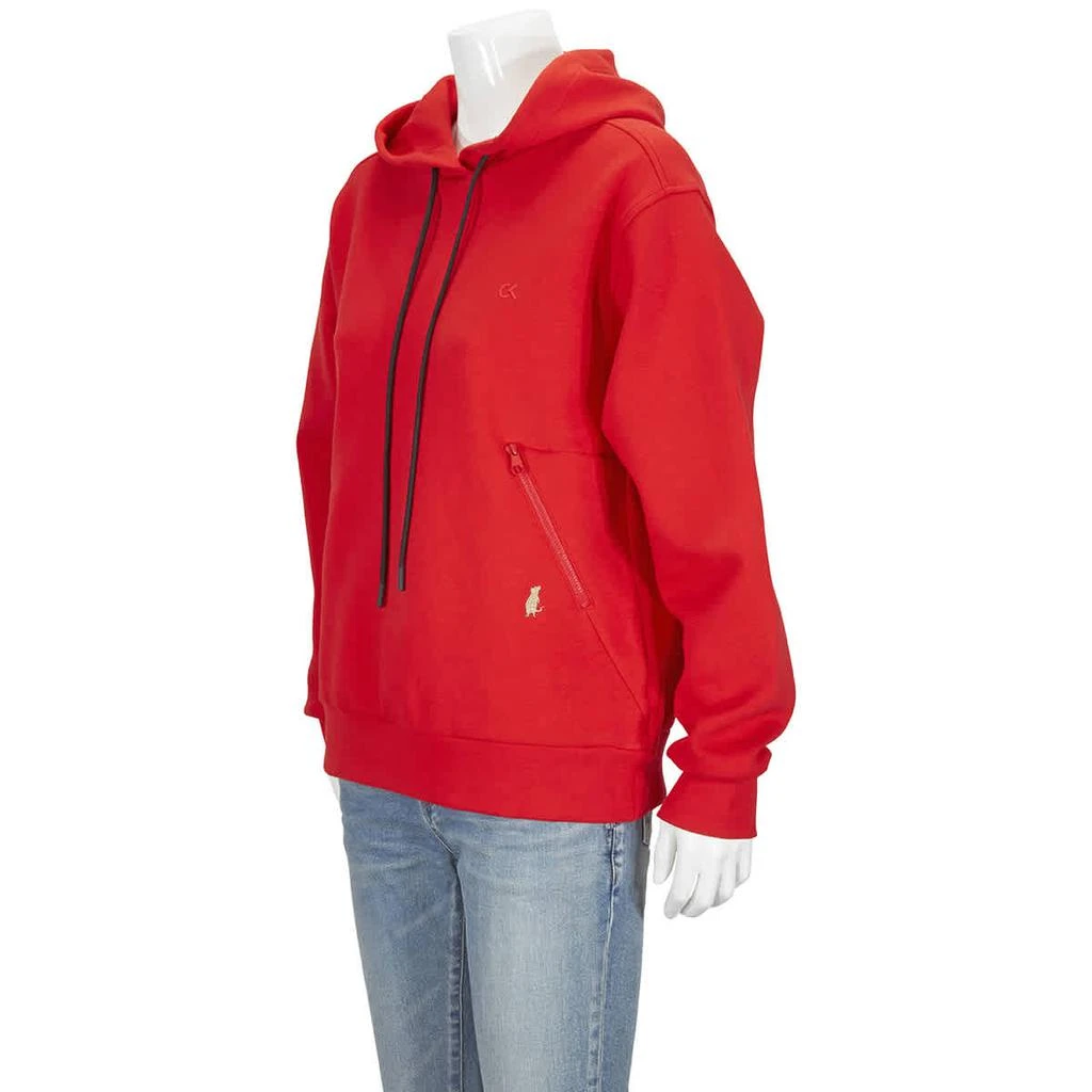 商品Calvin Klein|Calvin Klein Ladies Red Cny Embroidered Hoodie, Size X-Small,价格¥187,第2张图片详细描述