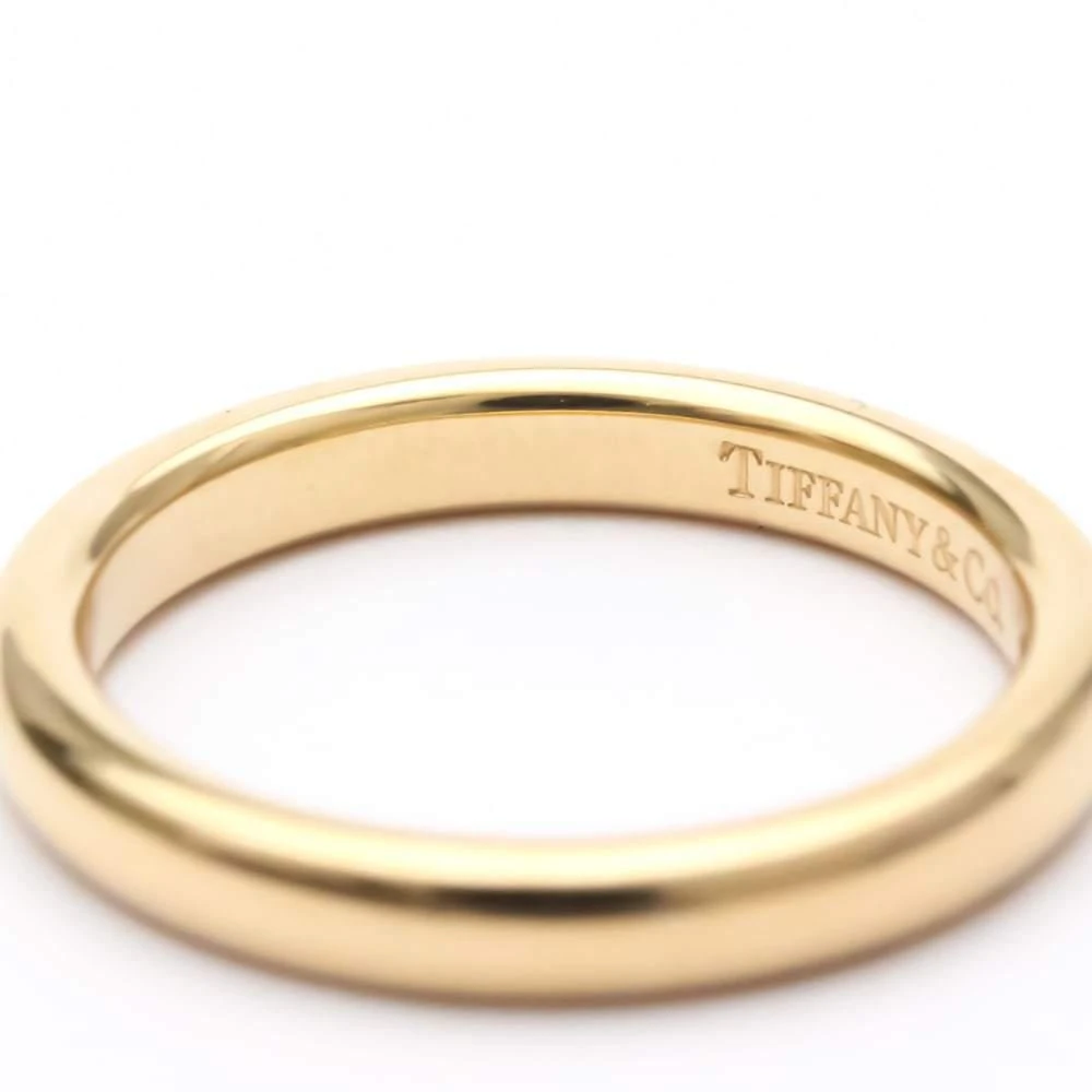 Tiffany & Co. Tiffany Classic 18K Rose Gold Diamond Ring EU 50.5 商品