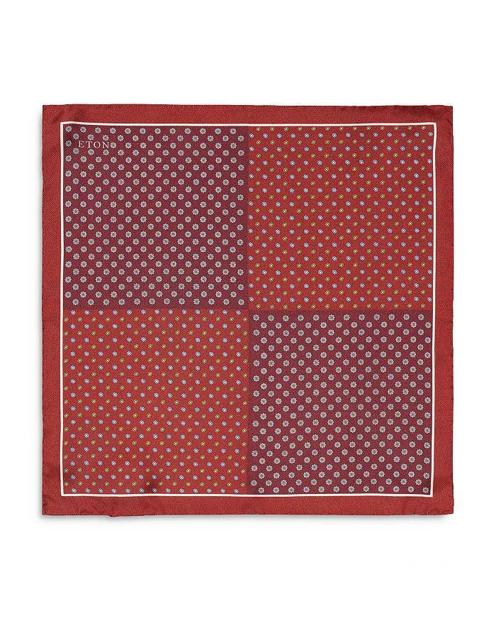 商品Eton|Four Side Silk Pocket Square,价格¥678,第1张图片详细描述