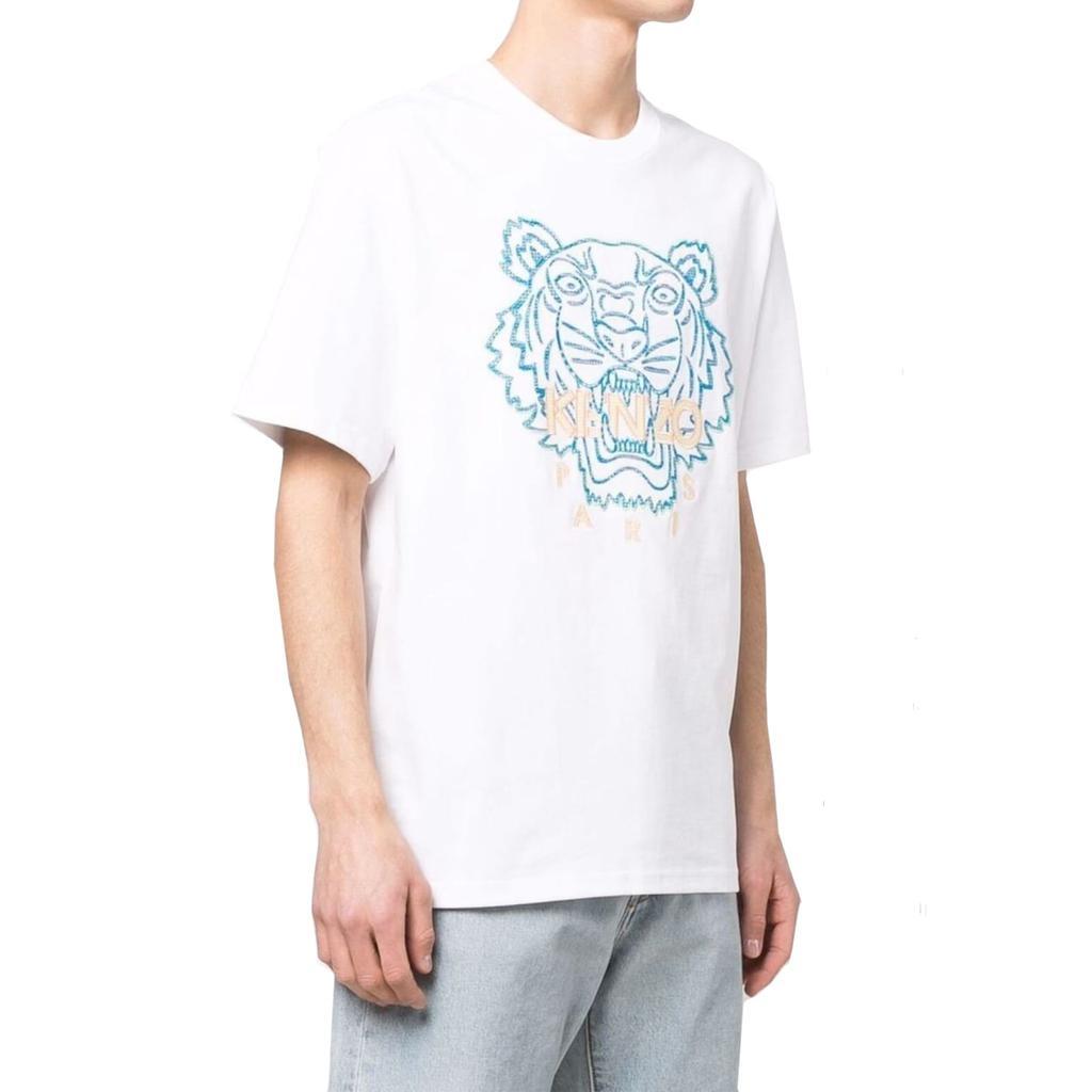 商品Kenzo|Kenzo Embroidered Tiger Shirt,价格¥1145,第4张图片详细描述