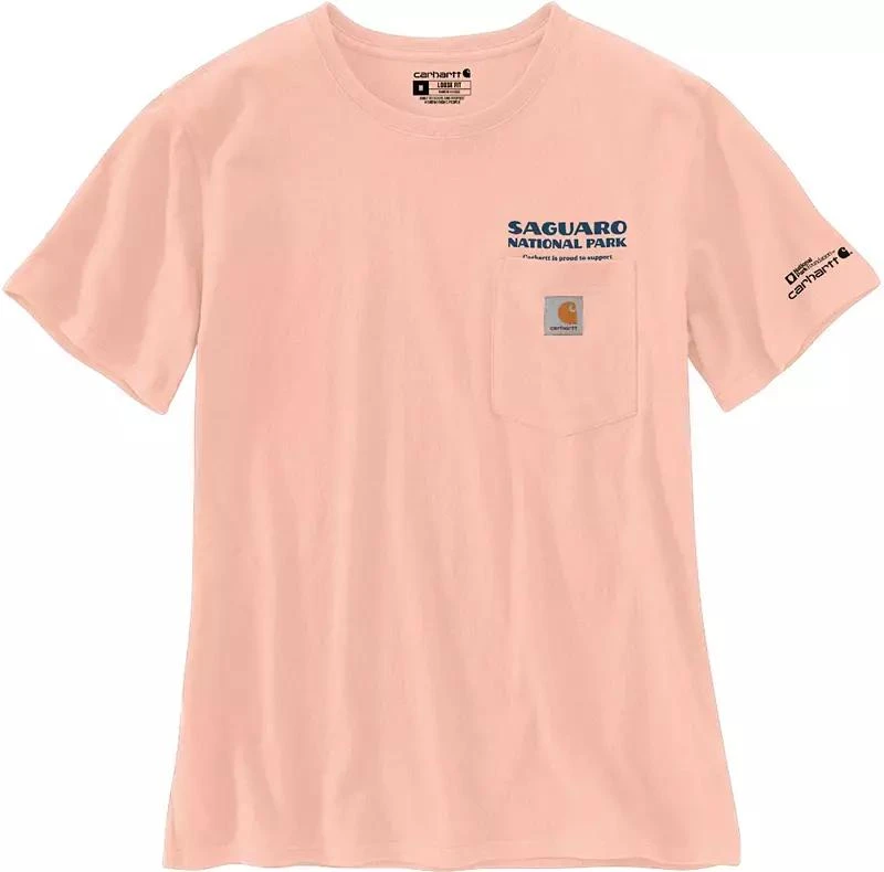 商品Carhartt|Carhartt Women's Saguaro Short-Sleeve Tee,价格¥206,第4张图片详细描述