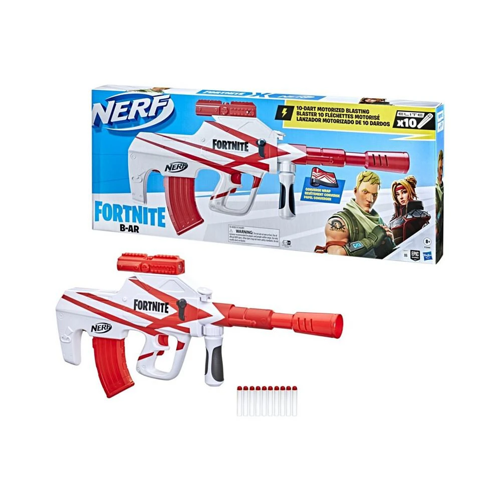 商品Nerf|Fortnite B-AR Motorized Dart Blaster,价格¥208,第1张图片