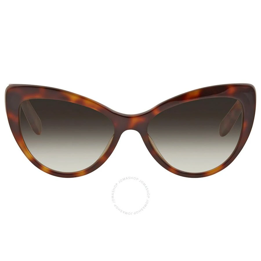 商品Salvatore Ferragamo|Salvatore Ferragamo Green Gradient Cat Eye Ladies Sunglasses SF930S 238 56,价格¥593,第1张图片