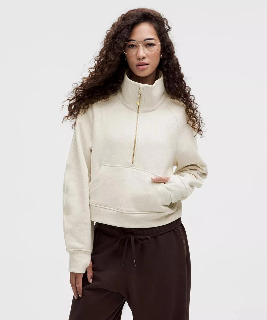 Scuba Oversized Funnel-Neck Half Zip 商品