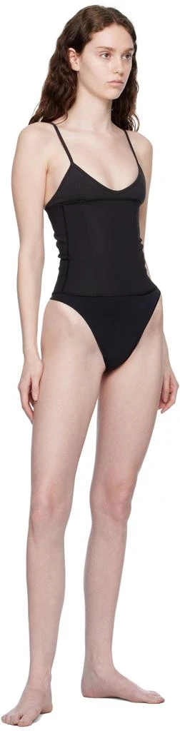 商品SKIMS|Black Neoprene Waist Trainer,价格¥693,第4张图片详细描述