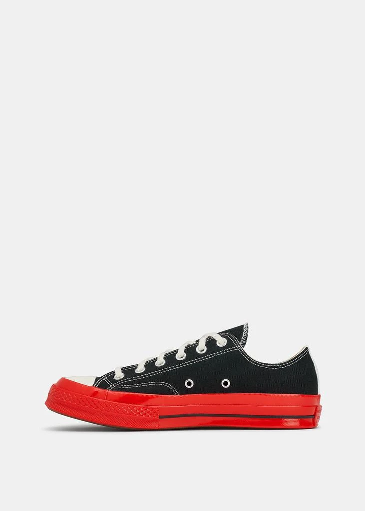 商品Comme des Garcons|Comme des Garçons Play Black & Red Converse Chuck 70 Sneakers,价格¥574,第2张图片详细描述