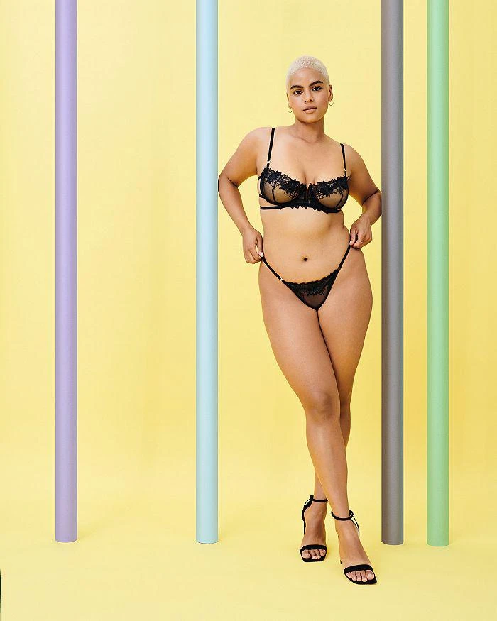 商品BLUEBELLA|Madeleine Strappy Sheer Bra,价格¥247,第3张图片详细描述