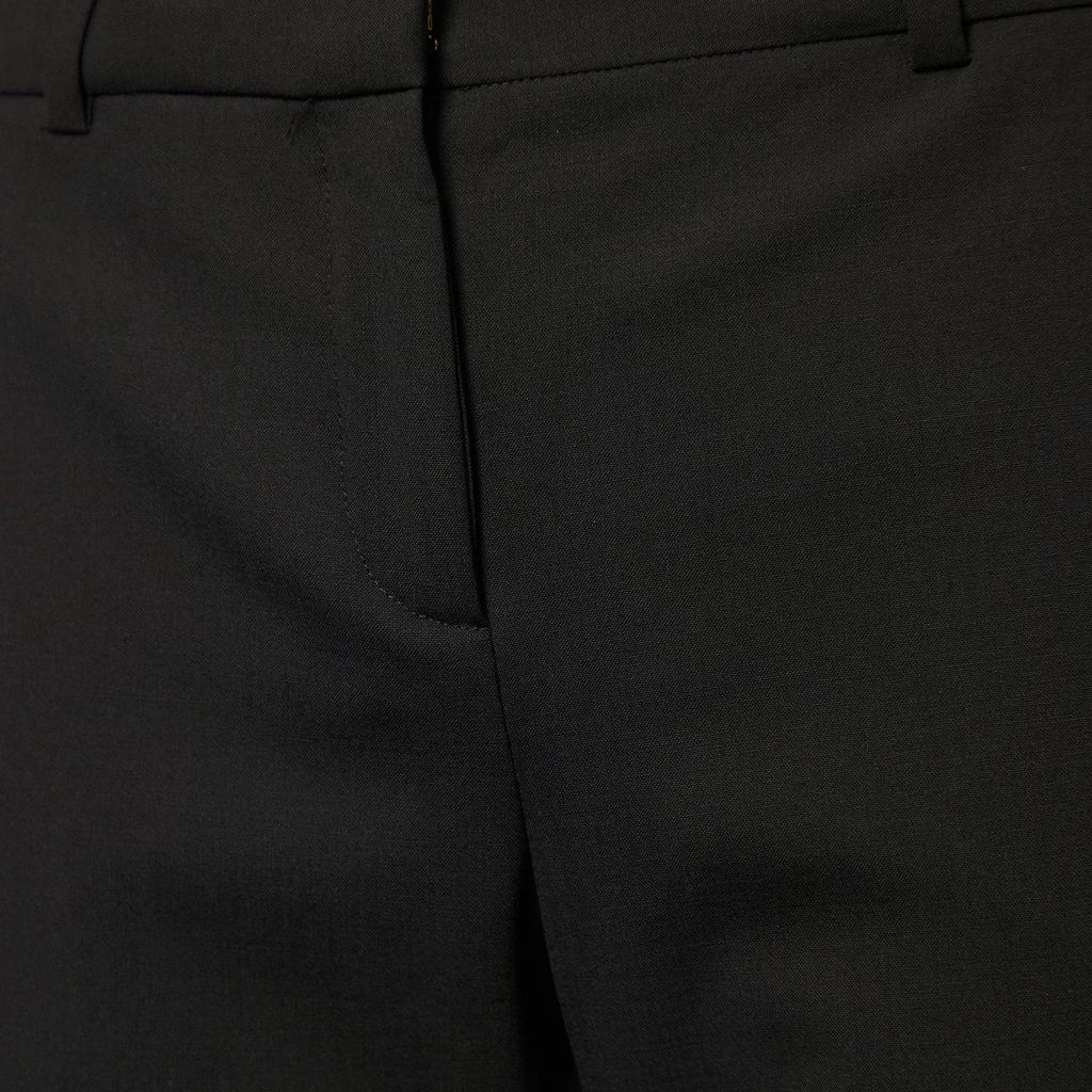 Versace Black Stretch Wool Tailored Trousers L商品第3张图片规格展示