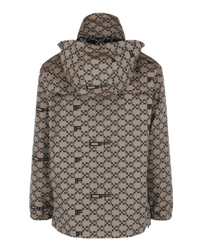 商品Off-White|Monogram Allover Windbreaker Jacket,价格¥6506,第2张图片详细描述