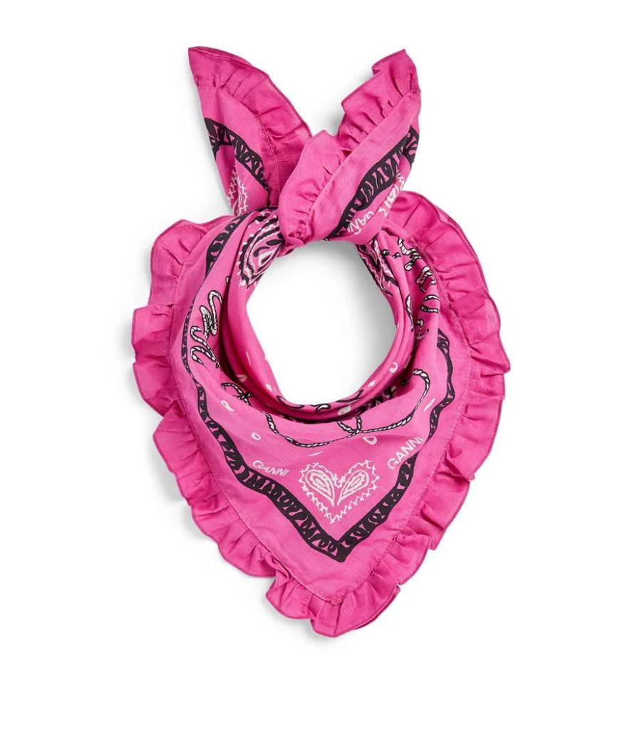 商品Ganni|Paisley Print Scarf,价格¥556,第1张图片