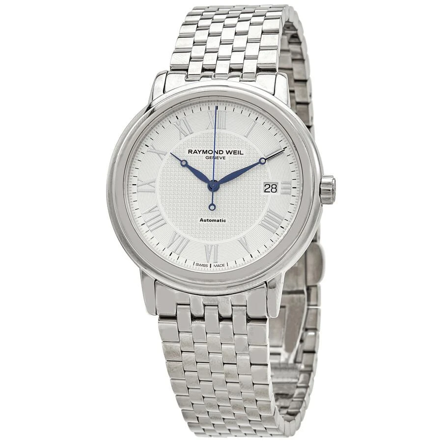 商品Raymond Weil|Maestro Automatic Silver Dial Men's Watch 2837-ST-00308,价格¥3380,第1张图片