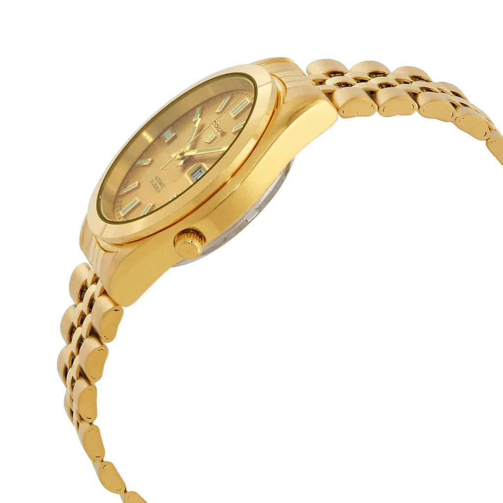 商品Seiko|Seiko Seiko 5 Automatic Gold Dial Mens Watch SNKF82J1,价格¥1227,第2张图片详细描述