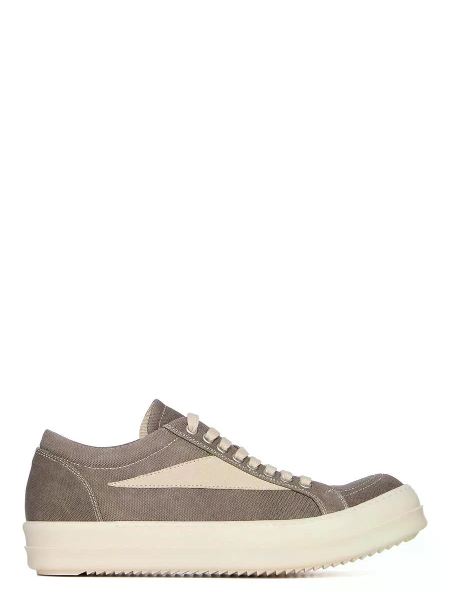 商品【商品预售7天】 Rick Owens|Rick Owens 男士运动鞋 DU01E3803CVSLVS3411DUSTMILKMILK 深卡其布色,价格¥4256,第1张图片