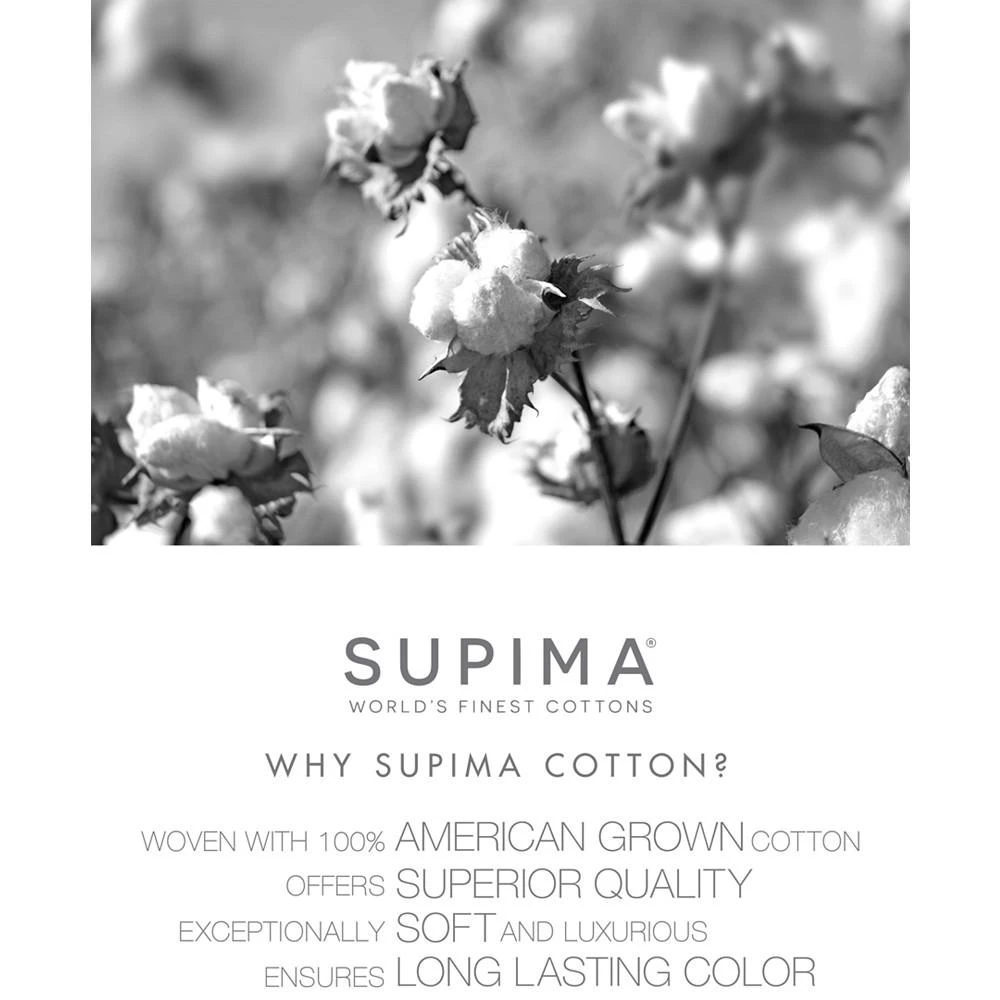 CLOSEOUT! 100% Supima Cotton 550 Thread Count Pillowcase Pair, King, Created for Macy's 商品