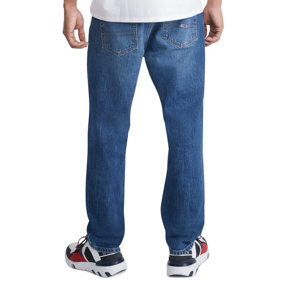 商品Tommy Hilfiger|Men's TH FLEX Relaxed Tapered Fit Jeans,价格¥141,第2张图片详细描述